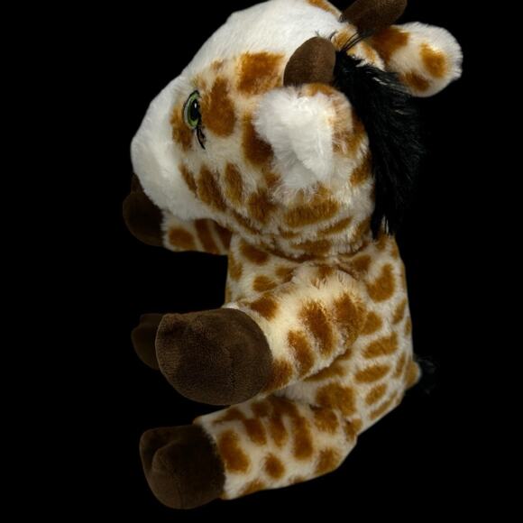 Amerita Giraffe Plush Soft Toy 2021 Embroidered Eyes 9 Inches - Picture 6 of 7